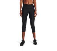 Under Armour Pantalón de mujer capri HeatGear®Hi-Rise Under Armour. Negro / Blanco XL
