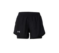 UNDER ARMOUR Pantalón deportivo 'Fly-By' negro / blanco Mxregular negro / blanco