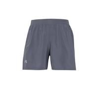 UNDER ARMOUR Pantalón deportivo 'Launch 5' gris / blanco S gris / blanco