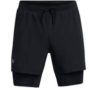 UNDER ARMOUR Pantalón deportivo 'Launch' negro / blanco XL negro / blanco