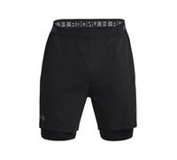 Pantalones cortos de hombre Under Armour Vanish Woven 2in1 Sts Talla: XXL / Color: negro/gris