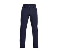 Under Armour UA Tech Tapered Pant Pantalón largo de golf para hombre, pantalón de deporte elástico con forma cónica, color azul medianoche/azul medianoche