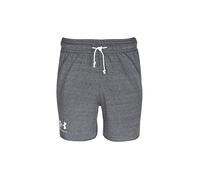 UNDER ARMOUR Pantalones cortos de hombre UA Rival French Terry gris | S