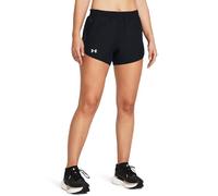 Under Armour Pantalones cortos Fly by para mujer, Color negro., S