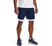 Under Armour Pantalones Cortos gráficos Trenzados Shorts, Accademia (408)/Negro, L para Hombre