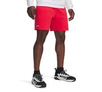 UNDER ARMOUR Pantalones cortos para hombre UA The Rock Icon Fleece rojo | L