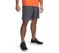 Under Armour Pantalones Cortos UA Tech™ Woven Wordmark para Hombre, Castlerock / / Fire, L