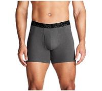 Under Armour Paquete de 3 Calzoncillos Tipo bóxer de algodón para Hombre, Entrepierna de 6 Pulgadas, Comodidad Durante Todo el día y ultrasuaves, Castlerock Heather - Core, X-Small
