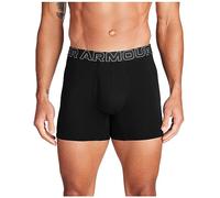 Under Armour, Paquete de 3 Calzoncillos Tipo bóxer de algodón para Hombre, Tiro de 15 cm, ultrasuaves, Comodidad Durante Todo el día., Small