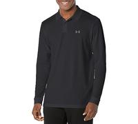 Under Armour Polo de Golf para Hombre, Negro, M