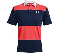 Under Armour Playoff 2.0 - Polo de golf para hombre, Rush Red-academy-white, X-Small
