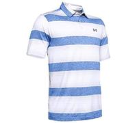 Under Armour Playoff 2.0, Polo Hombre, Blanco (White / Moonstone Blue / Pitch Gray ) , M