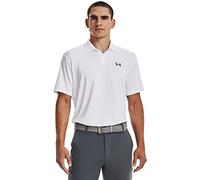 Under Armour Polo de Manga Corta para Hombre UA Performance 3.0, Wht, 1377374-100, MD