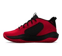 Under Armour Pre-School UA Lockdown 6 Basketball Shoes, Corte Performancence, Rojo, 30 EU