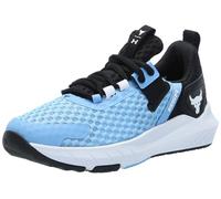 Under Armour Project Rock Blood Sweat Respect 4 - Tenis para mujer, (400) Horizon Blue/Black/White, 44.5 EU