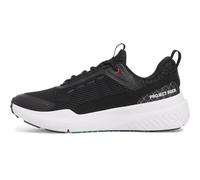 Under Armour Project Rock Blood Sweat Respect 5 UFC, (004) Negro/Blanco/Oro Metálico, 9.5 Women/8 Men