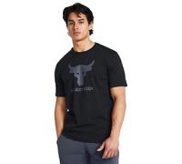 Under Armour Project Rock Payoff Graphic - Camiseta de manga corta para hombre, (001) Negro / Gris aguanieve, X-Large