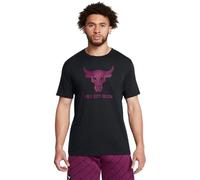 Under Armour Project Rock Payoff Graphic - Camiseta de manga corta para hombre, (003) Negro / Morado Géminis, X-Large