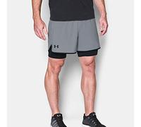 Under Armour Qualifier 2-In-1 Training Pantalones Cortos - S