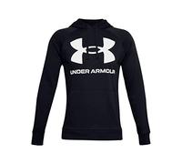 Under Armour sudadera con capucha para hombre Rival Fleece Big Logo negro XL
