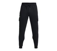 Under Armour Rival Cargo - Pantalones de chándal para Hombre, Blanco y Negro, M