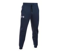 Under Armour Rival Cotton Jogger Pantalón Largo, Hombre, Azul (410), S