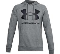 Under Armour Rival Fleece Big Logo HD Camiseta, Hombre, Gris (Pitch Gray Light Heather), M