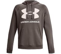 Under Armour Rival Fleece Big Logo Hoody braunweiss L