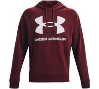 Under Armour Sudadera con Capucha para Hombre UA Rival de Forro Polar Tops, Chestnut Red, Medium
