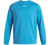 Under Armour Rival Fleece Crew para Hombre, (452) Azul éter/Blanco, Small