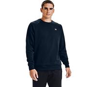 Under Armour Rival Fleece Crew, sudadera hombre, Azul (Academy / Onyx White), M