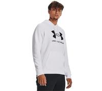 Under Armour Rival Fleece Logo Hoodie Sudadera con Capucha, Blanco, M para Hombre
