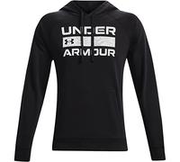 Under Armour, Rival Fleece Signature Box, Sudadera, Negro, XS, Hombre