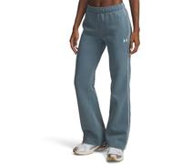 Under Armour Rival - Pantalones de Forro Polar para Mujer, Jasper Blue/White, Medium