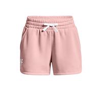 Under Armour Rival Polar Pantalones Cortos Entrenamiento Mujer Rosa/Blanco, S