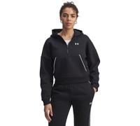 Camiseta Under Armour Rival Flc Piped Hz Hoodie Mujer Negro XS
