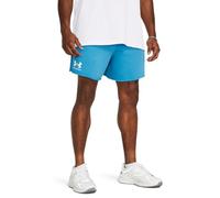 Under Armour Rival Terry 6-Inch Shorts Pantalones Cortos, (419) Capri / / Onyx White, S para Hombre