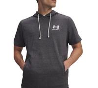 Under Armour Rival Terry - Sudadera con capucha de manga corta para hombre