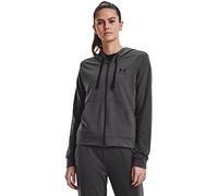 Under Armour Rival Terry-Sudadera con Capucha Tops de Forro Polar, Gris Oscuro, Medium para Mujer