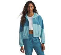 UNDER ARMOUR Chaqueta de mujer UA Rival Woven azul claro | S