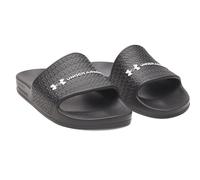 Under Armour Sandalias para mujer Ua W Armr Slide de ducha, color negro, blanco y negro, talla 38,5 EU, Negro, negro y blanco, 38.5 EU