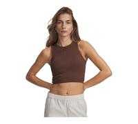 Under Armour Seamless Cotton Hand Tank Top Mujer Marrón, L Mujer