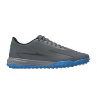 Under Armour Shadow Turf 3 - Tenis de fútbol unisex para adultos, Castlerock/Negro/Azul Atlantis, 7 Women/5.5 Men