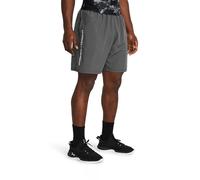 Pantalones de fitness under armour woven wordmark hombre gris M
