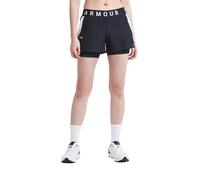 Under Armour Play Up 2-in-1 Shorts, Pantalón Corto Mujer, Negro (black White), S