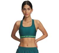Under Armour - Sostén deportivo de espalda cruzada con impacto medio para mujer, Large