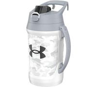 Under Armour Sports Water Jug 64oz Botella de agua aislada con mango de medio galn Ganno de municipio Ftbol de bisbol resistente a la fuga y m