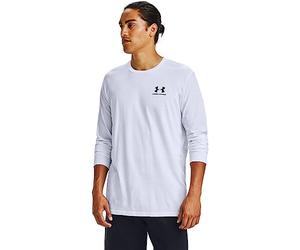 Under Armour Sportsstyle Left Chest Top - SS20 | Mezcla de algodón y poliéster supersuave. Cuello redondo. Manga larga. Logotipo impreso en el pecho izquierdo.