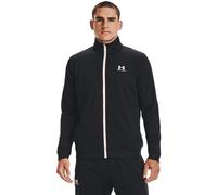 Under Armour Chaqueta Sportstyle Tricot con cremallera para hombre Negro (Onyx White) L