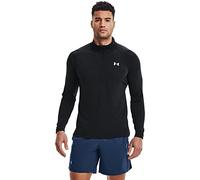 Under Armour Camiseta de Manga Larga Hombre STR Zip Negro